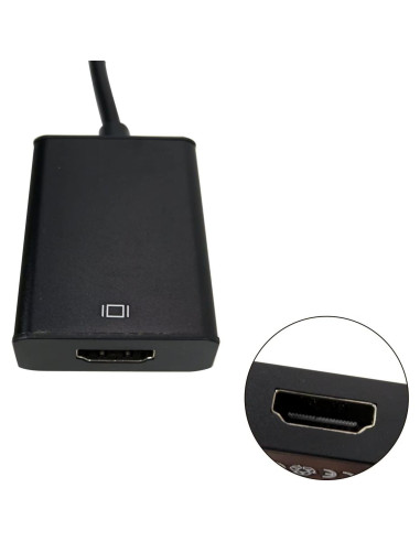Adaptador VGA a HDMI 1080P USonline911 con Audio 3.5mm