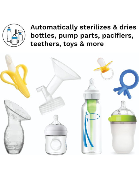 Esterilizador y Secador de Biberones Baby Brezza Carbón 4 en 1