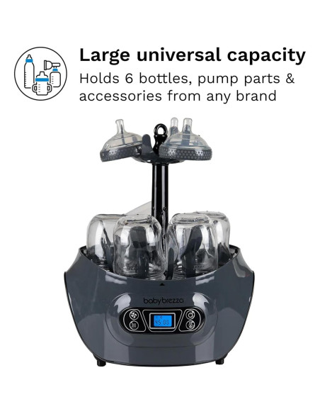 Esterilizador y Secador de Biberones Baby Brezza Carbón 4 en 1