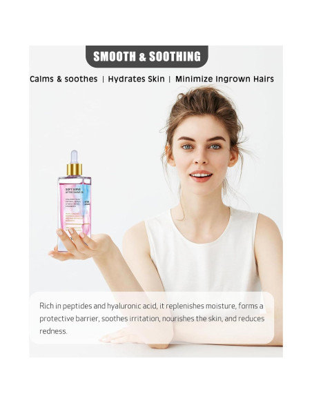 Aceite After Shave Loasu Fresa y Vainilla 308g - Hidrata y Calma