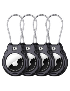 Soporte para AirTag GOCII, estuche impermeable, paquete de 4