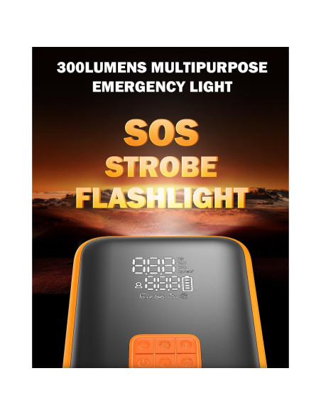 Arrancador de Salto Auxbeam AJ3500 con Compresor 3500A