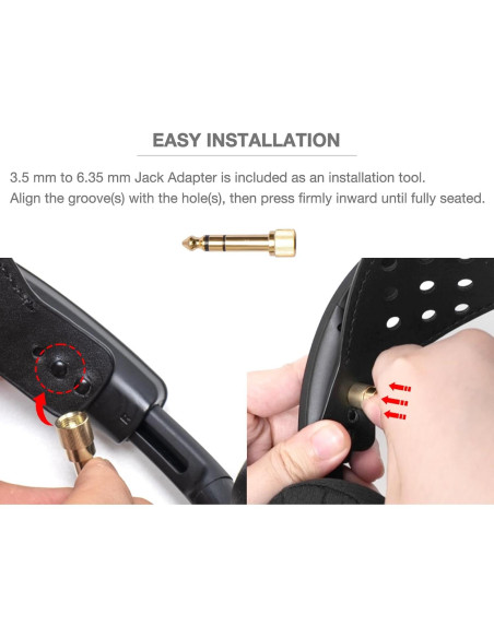 Correas de Diadema de Cuero Voarmaks para SteelSeries Arctis