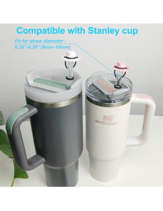 Set de 4 cubiertas de paja HOMDSG sombrero vaquero 2