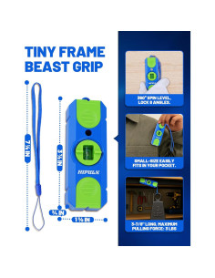 Buscador de Estudio Magnético HIPULX con Nivel 360 - Sin Batería 2