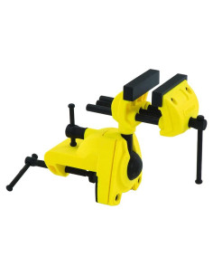 Morsa giratoria Stanley Maxsteel 7.3 cm, aluminio y acero