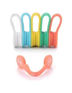 Clips Organizadores de Cables SUNFICON 5 Piezas Multicolor