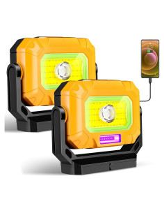 Luz de Trabajo LED Recargable Keadeso 1500LM Magnética 4000mAh