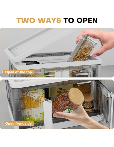 Caja de Almacenamiento Plegable 3 Pack 19 Galones Nuestro Espacio Moderno