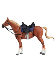 Figura de Acción Max Factory Figma Caballo Ver.2 Lana Castaña 10cm
