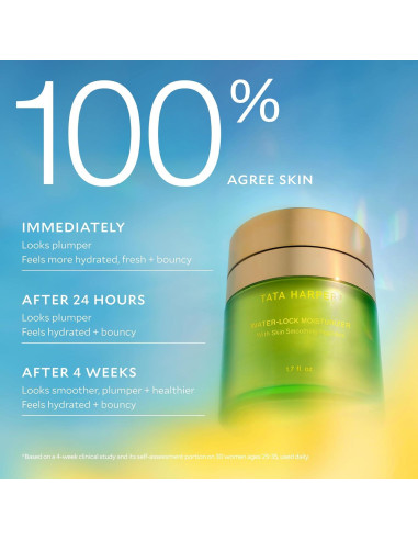 Hidratante Water-Lock Tata Harper 50 ml Ligero Natural