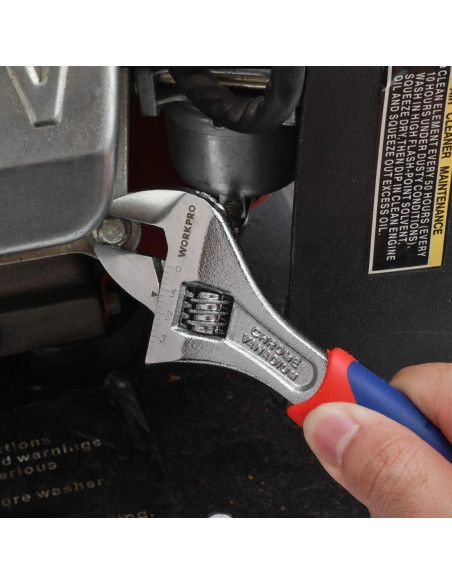 Conjunto de Llaves Ajustables WORKPRO 3 Piezas 160-250mm