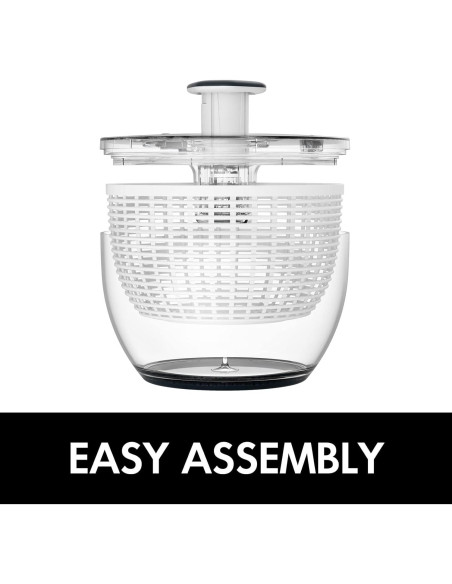 Centrifugadora de ensaladas Sonrisa Mamá 6.3 Qt blanca