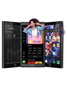 Reproductor MP3 Android 13 YEOODOP 192GB Bluetooth WiFi