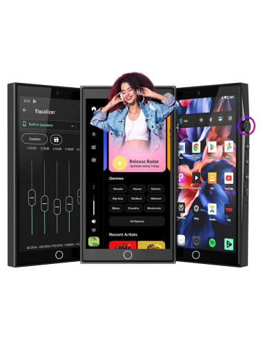Reproductor MP3 Android 13 YEOODOP 192GB Bluetooth WiFi