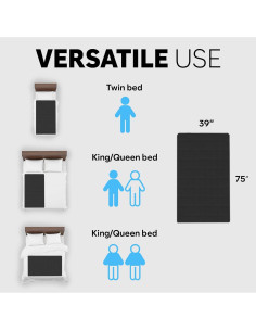 Sistema de Enfriamiento de Cama Adamson B10 Twin 190x100 cm 2