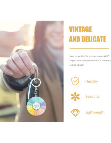 Llave de Ruleta Colorida SAFIGLE para Tomar Decisiones