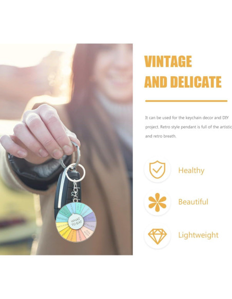 Llave de Ruleta Colorida SAFIGLE para Tomar Decisiones Llave de Ruleta Colorida SAFIGLE para Tomar Decisiones