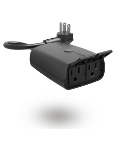 Enchufe Inteligente Wi-Fi Brightech 2 Tomas Exterior 1200W