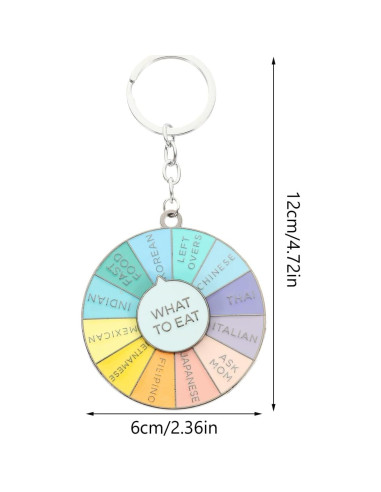 Llave de Ruleta Colorida SAFIGLE para Tomar Decisiones