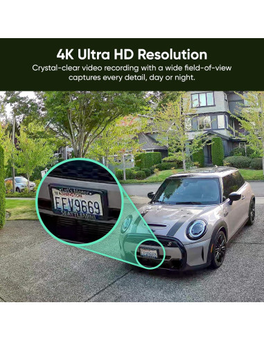 Cámara de Seguridad Inteligente WYZE Cam Pan v4 4K IP65