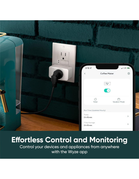 Enchufe Inteligente Wyze 2-Pack Wi-Fi Control por Voz Enchufe Inteligente Wyze 2-Pack Wi-Fi Control por Voz