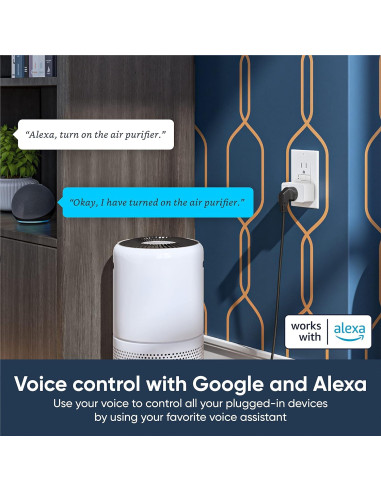 Enchufe Inteligente Wyze 2-Pack Wi-Fi Control por Voz