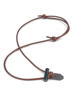 Collar de Inicio de Fuego NexLand Cerámica con Cordón de Cuero