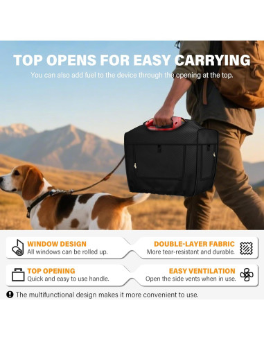 Cubierta para Generador Portátil VANIZY 55x35x44 cm Impermeable