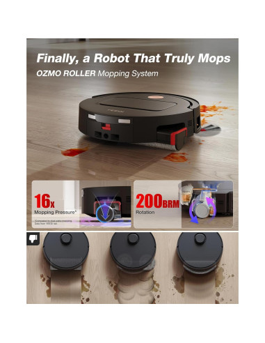 Aspiradora Robot Yeedi M14 Plus con Estación Omni, 18000Pa