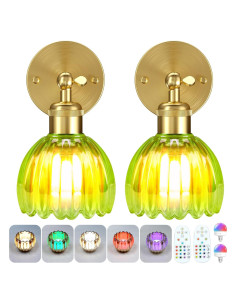 Aplique de Pared Inalámbrico Senluyi V828 con Control Remoto