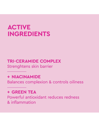 Crema Hidratante en Gel BYOMA 50 ml - Niacinamida y Té Verde