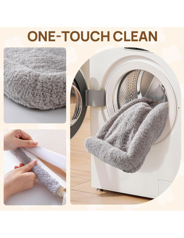 Perch de Ventana para Gatos Mewoo - 2 Paquete, Gris