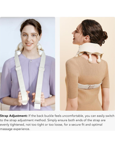 Masajeador de Cuello SKG HS500 con Calor y 6 Modos Inteligentes