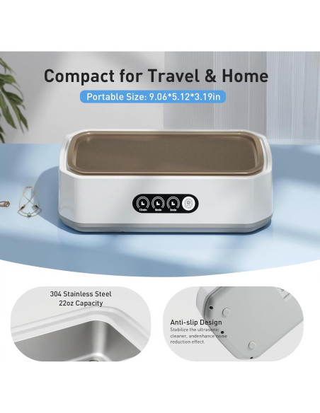 Limpiador Ultrasónico WINTERCRUSH para Retenedores 650ml