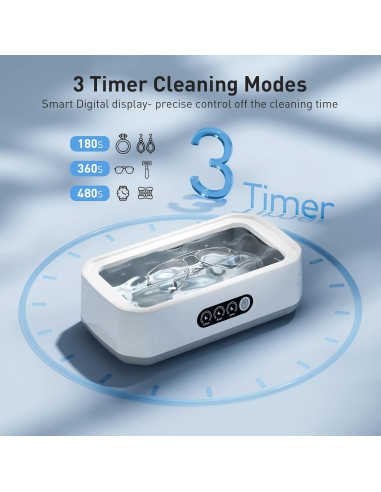 Limpiador Ultrasónico WINTERCRUSH para Retenedores 650ml