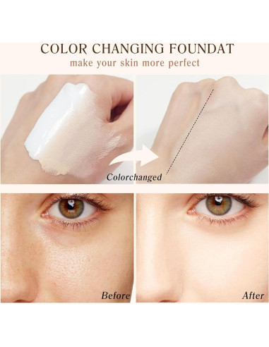 Base de Maquillaje 4 en 1 Akareni 30ml SPF50+ Hidratante