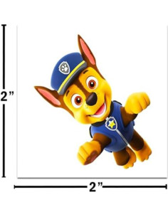 Paquete de 70 Tatuajes Temporales Paw Patrol - 5.08 cm 2