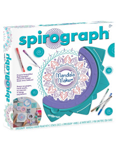 Kit de Arte Mandala Spirograph SP201 Multicolor 15 Piezas