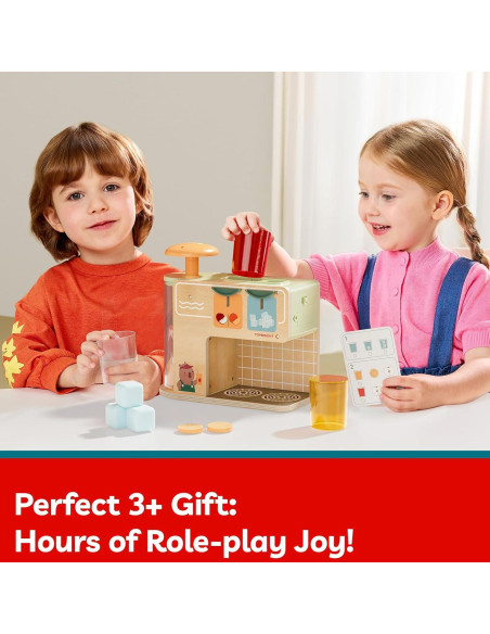 Dispensador de Bebidas de Madera TOP BRIGHT con Accesorios