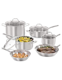 Juego de Utensilios de Cocina 10 Piezas Guy Fieri Acero Inoxidable