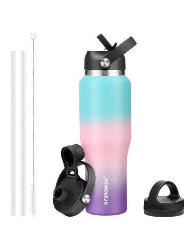 Botella de Agua Aislada HYDROWION 32oz Acero Inoxidable