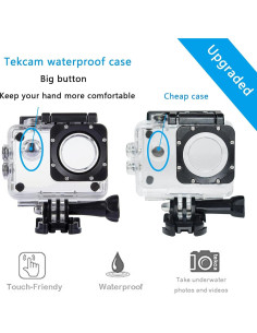 Funda a Prueba de Agua Tekcam para Cámara de Acción SJ4000 2