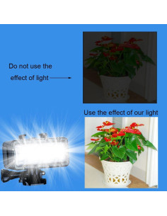 Luz LED Submarina Suptig RSX-220 45m para GoPro 2