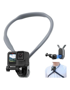 Soporte de Cuello Telesin S2 para GoPro y Cámaras Deportivas