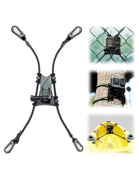 Soporte de Cerca YALLSAME para GoPro y Cámaras de Acción