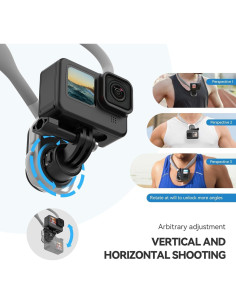 Soporte de Cuello Telesin S2 para GoPro y Cámaras Deportivas 2