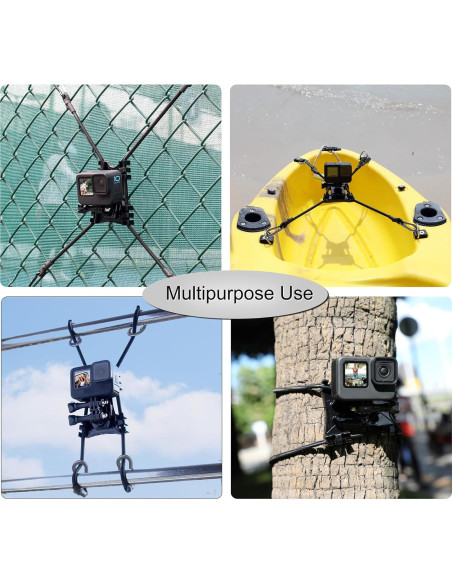 Soporte de Cerca YALLSAME para GoPro y Cámaras de Acción