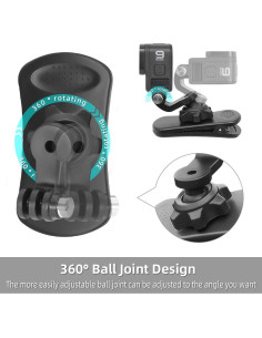 Soporte de Correa de Mochila SUREWO 360 para GoPro y DJI 2