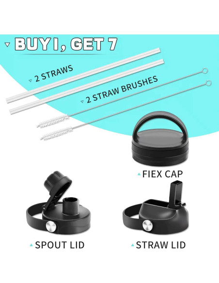 Botella de Agua Aislada HYDROWION 32oz Acero Inoxidable